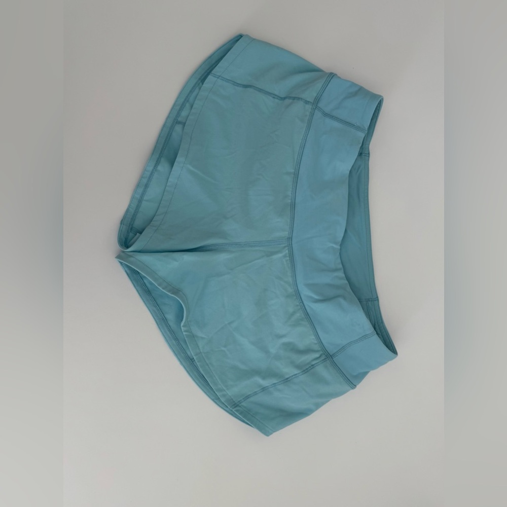 Blue Lululemon Speed Up Low-Rise Running Short - Gently-worn, circa 2019